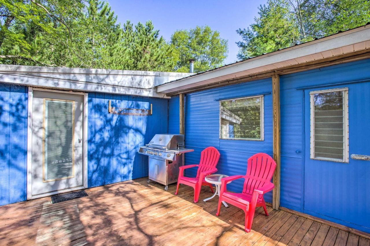 Little Manistee Riverfront Cabin With Fire Pit! Vila Irons Exterior foto