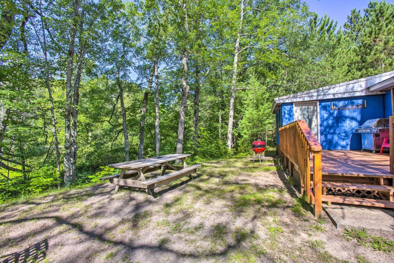 Little Manistee Riverfront Cabin With Fire Pit! Vila Irons Exterior foto